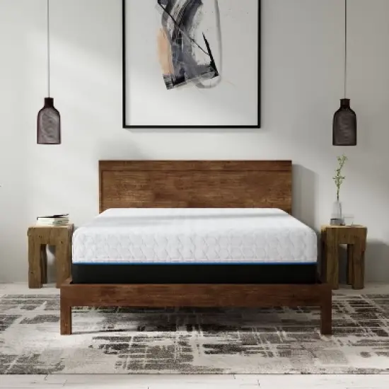 NicBex 14 Inch King Memory Foam Mattress, Copper Mattress Infused with Gel Comfort Layer for Bedroom image {1}