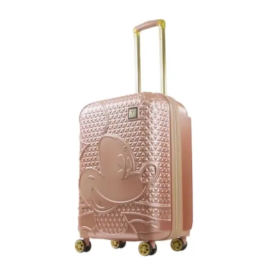 FUL Disney Textured Mickey Mouse 26in Hard Sided Rolling Luggage image {7}