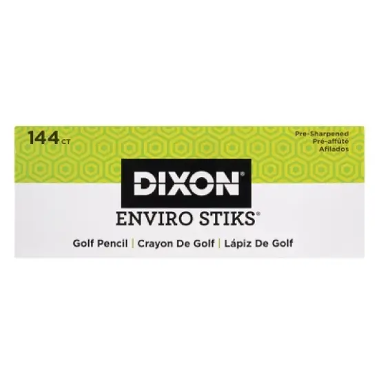 Dixon&reg; EnviroStiks Golf Pencils, 144 Count image {2}