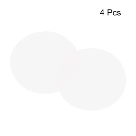 Unique Bargains Silicone Flexible Heat-resistant Waterproof Jar Opener Pads White 4 Pcs image {2}