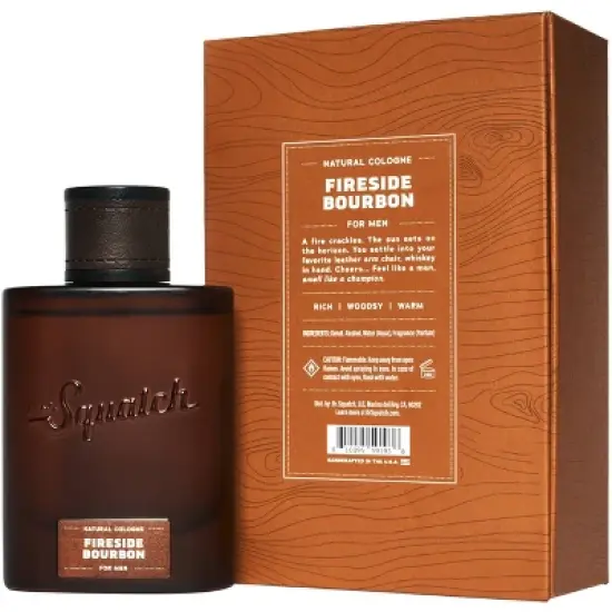 DR. SQUATCH Men's Natural Cologne - Fireside Bourbon - 1.7 fl oz image {4}