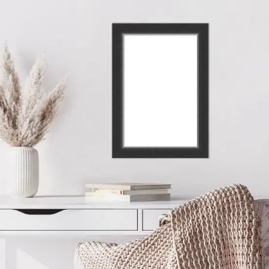 Amanti Art Corvino Black Narrow Framed Dry Erase Magnetic Board image {7}