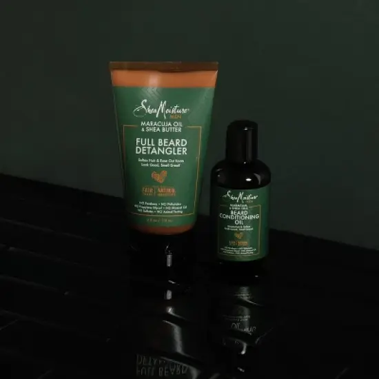 SheaMoisture Men Beard Conditioning Oil - Maracuja Oil & Shea Butter - 3.2 fl oz image {5}