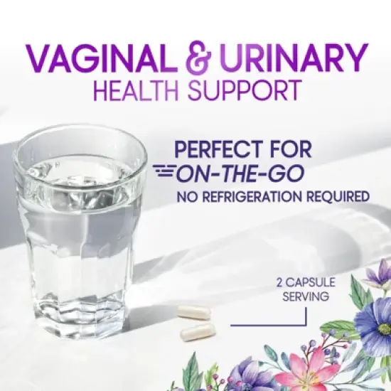 Probiotics for Women 50 Billion CFU - 16 Strains, Vaginal pH Health & Immune Support, Prebiotics & Cranberry - 60 Capsules By Nature's Nutrition image {6}