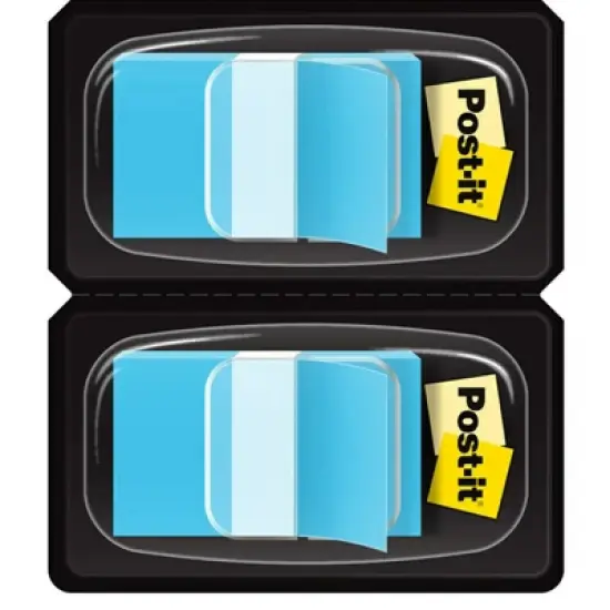 Post-it&reg; Flags - Blue, 50/Dispenser, 2 Dispenser/Pack, 3 Packs image {2}