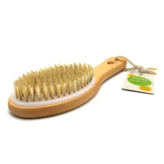 Pursonic Bath Body Brush With Lotus Wooden Handle image {3}
