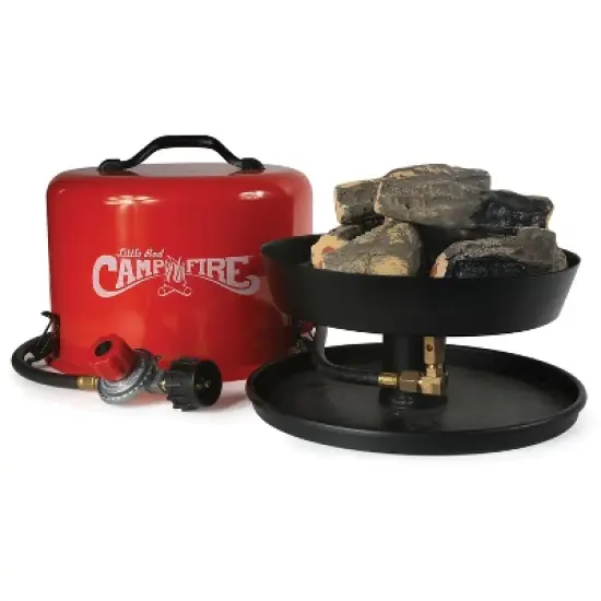 Camco Little Red Outdoor Portable Tabletop Propane Heater Fire Pit image {6}