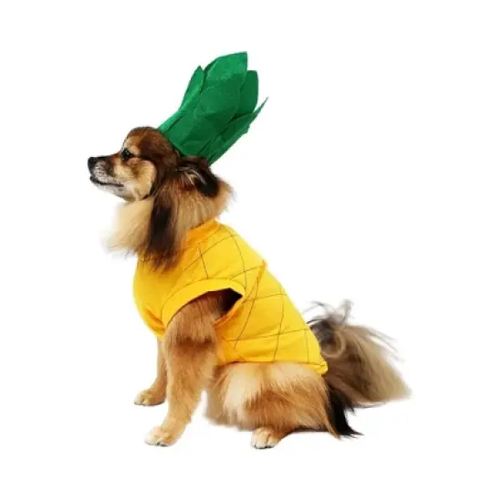 Midlee Pineapple Dog Costume image {5}
