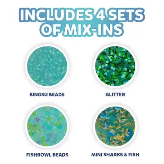 Elmer's Gue 1.5lb Deep Gue Sea Premade Slime Kit with Mix-Ins: Science Focus, Includes Storage Container & Instructions image {5}