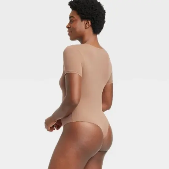 Women's Stretch Short Sleeve Bodysuit - Auden&trade; image {4}
