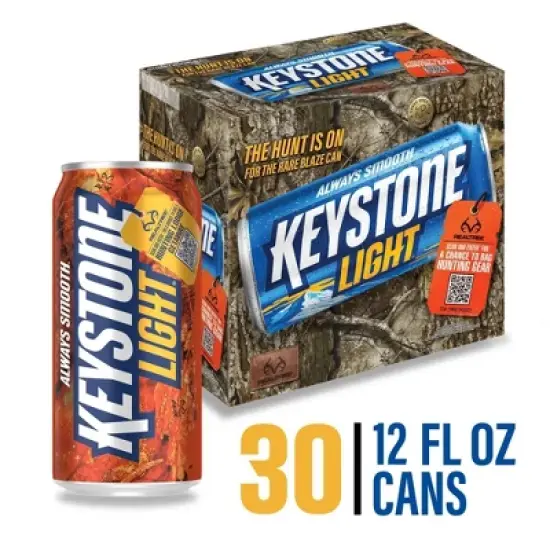 Keystone Light Beer - 30pk/12 fl oz Cans image {6}