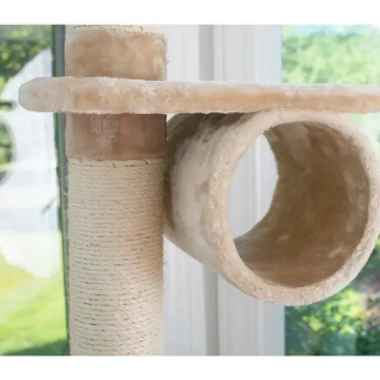 Armarkat 74" H Press Wood Real Wood Cat Tree With Cured Sisal Posts for Scratching, A7463 image {3}