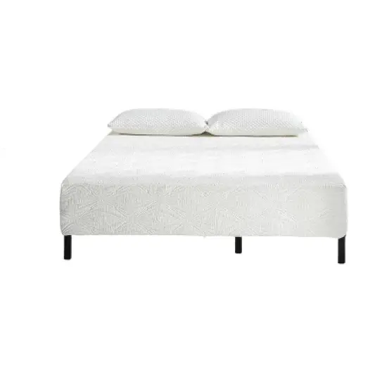 Evita Gel-Infused Memory Foam Mattress-75*54*10 Inch, White image {1}