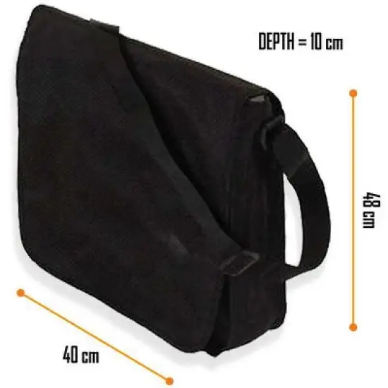 Rocksax - Rocksax - Priority Records - Flap Top Messenger Record Bag: Logo image {1}