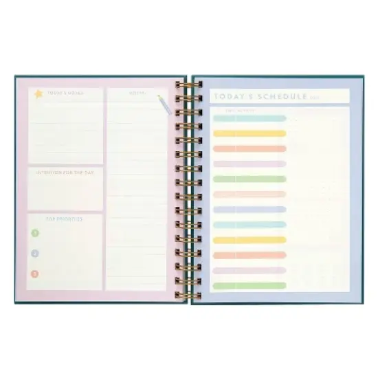 greenroom 6"x8" Spiral Guided Journal Let's Do This image {3}