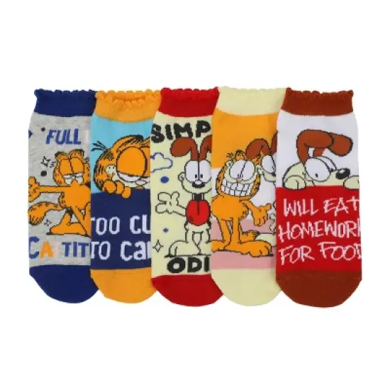 Garfield Cattitude Women's 5-Pair Ankle Socks image {7}