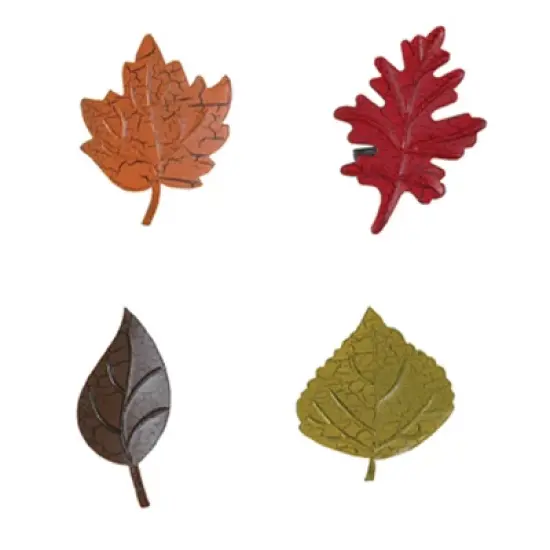 Park Designs Leaf Napkin Ring Set of 4 image {3}