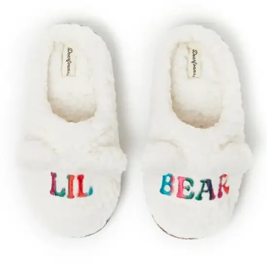 Dearfoams Kid's Lil Bear Teddy Clog Slipper image {5}