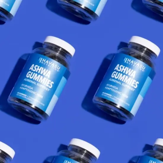 Ashwagandha Gummies, Strawberry, Havasu Nutrition, 60ct image {4}