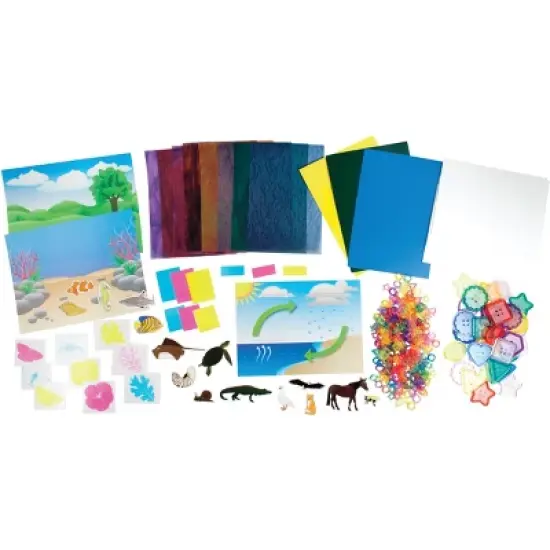 Roylco First Look Light Table Kit, 300 Pieces image {1}