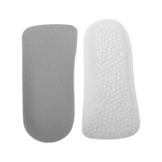 Unique Bargains Height Increase Shoe Inserts One Size Fits All White Gray 1 Pair image {6}