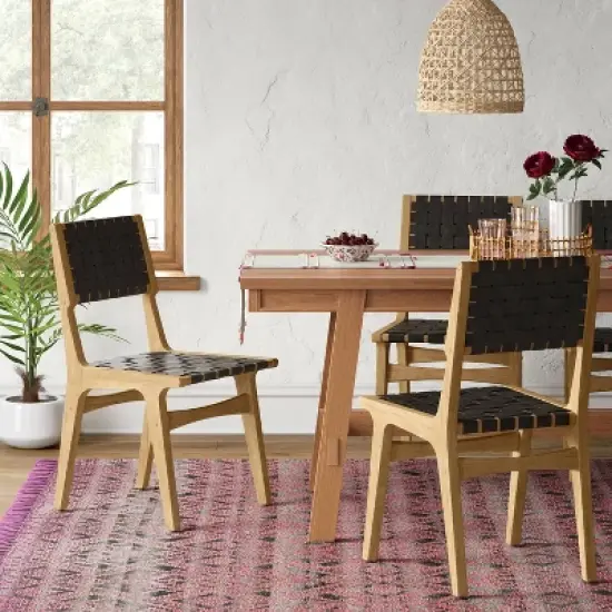 Ceylon Woven Dining Chair - Threshold&trade; image {1}