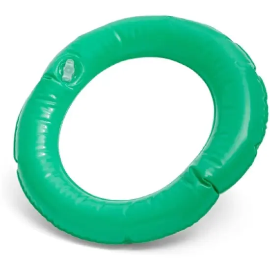 Blue Panda Christmas Inflatable Reindeer Antler Ring Toss Game, Includes 2 Hats & 24 Rings for Holiday Party Supplies, Winter Fun Family Activity image {3}