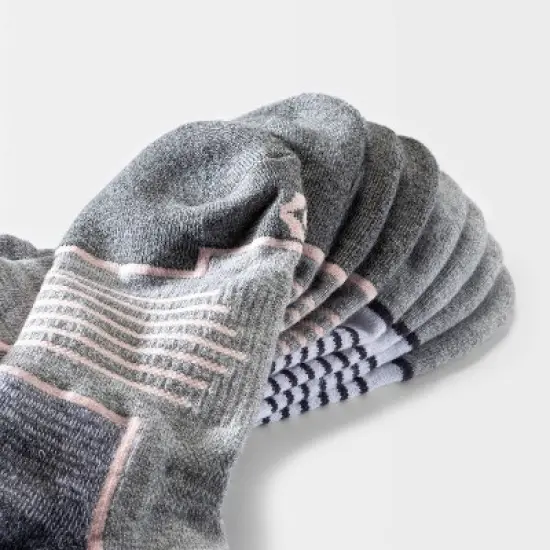 Women's Active Accents Cushioned 4pk No Show Tab Athletic Socks - All in Motion&trade; 4-10 image {2}