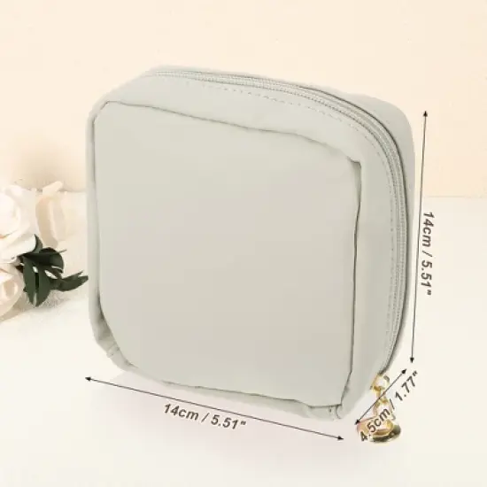 Unique Bargains Portable Waterproof Mini Makeup Bag 1 Pc image {4}