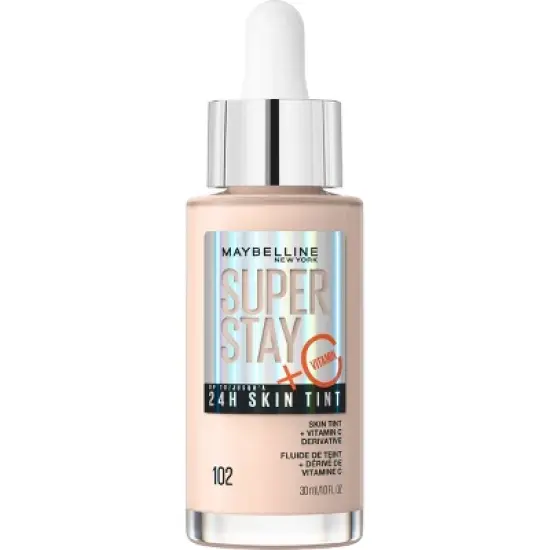 Maybelline Super Stay 24HR Skin Tint Foundation with Vitamin C - 1 fl oz image {9}