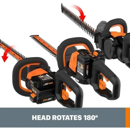 Worx WG284.9 40V Power Share 24" Cordless Hedge Trimmer (Tool Only) image {1}