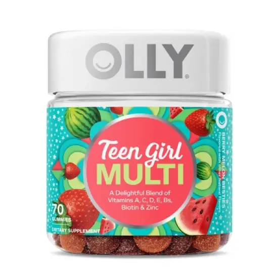 OLLY Teen Girl Multivitamin Gummies image {11}