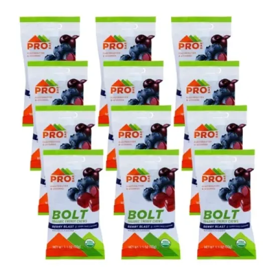 Probar Organic Berry Blast Energy Chews - 12 bags, 2.1 oz image {7}