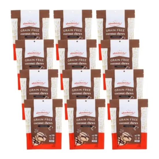 Absolutely Gluten Free Grain Free Chocolate Coconut Chews - Case of 12/5 oz image {7}