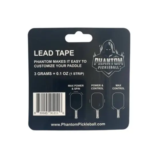 Phantom Pickleball 12pk Lead Application Tape 5'' image {1}