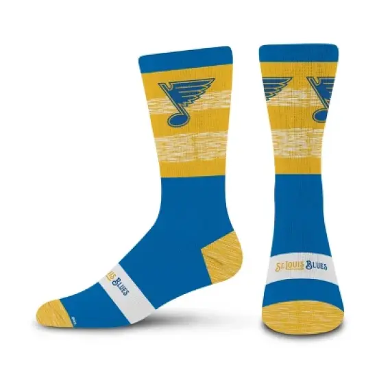 NHL St Louis Blues Mixer Crew Socks - Large image {3}