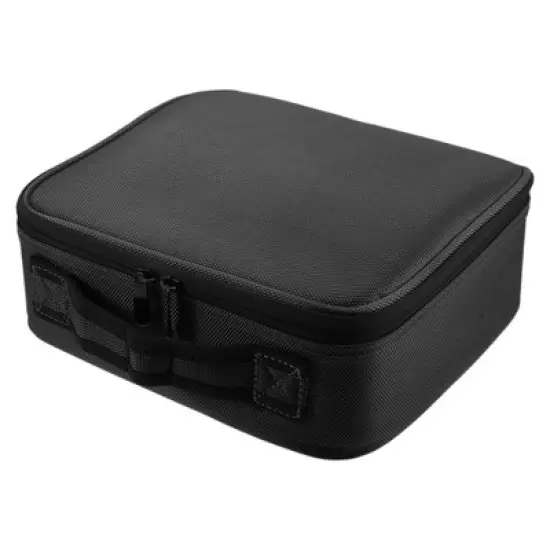 Unique Bargains Makeup Bag Organizer with Adjustable Removable Dividers for Cosmetics Makeup Brushes 1Pcs image {7}