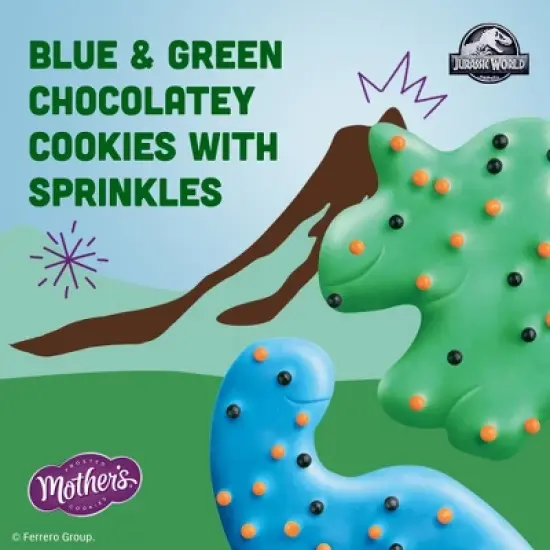 Mother&rsquo;s Cookies Chocolatey Dynamite Dinosaurs Bag - 9oz image {2}