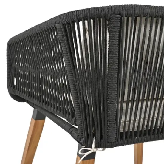 GlasFlength Patio Seating Sets, Comfortable and Stylish Retreat, Blending Modern Elegance with Functionality, Beige, 50.3"*24.9"*33.3" image {4}