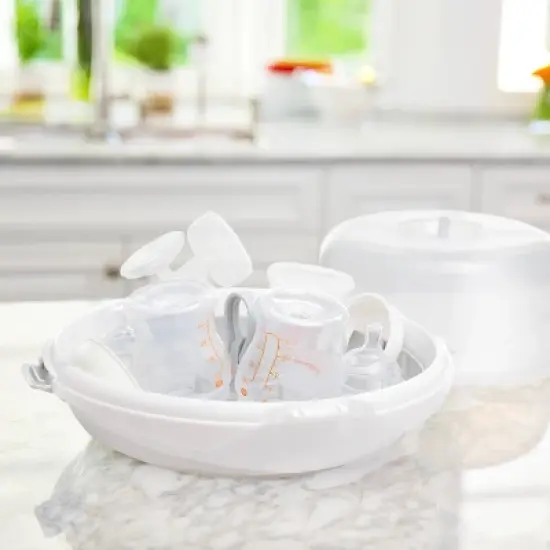 Munchkin Steam Guard Microwave Bottle Sterilizer image {3}