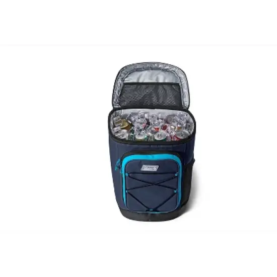 Coleman Xpand 21qt Soft Cooler Backpack - Blue image {2}