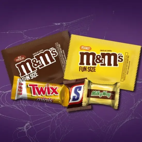 Milky Way, Twix, Snickers, M&M's Halloween Chocolate Variety Pack - 53.26oz/135ct image {2}