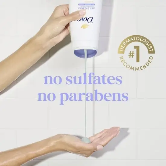 Dove Beauty Anti-Stress Body Wash Pump - Blue Chamomile & Oat Milk 24hr Lotion-Soft Skin - 30.6 fl oz image {4}