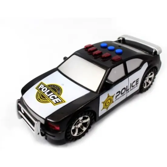 Insten 2 Piece Emergency Vehicle Toy Playset For Kids, Fire Truck, Police Car, Ambulance, 7in image {4}