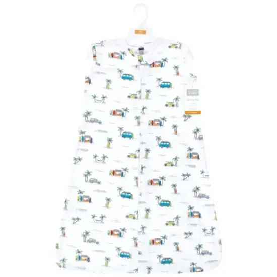 Hudson Baby Cotton Sleeveless Wearable Sleeping Bag, Sack, Blanket, Surfer Dude image {1}