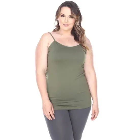 Women's Plus Size Tank Top - One Size Fits Most Plus - White Mark image {10}