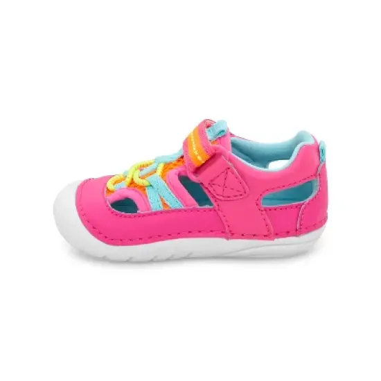 Stride Rite Kids Unisex Tobias Sneaker Sandal | 5 | Pink Multi image {3}