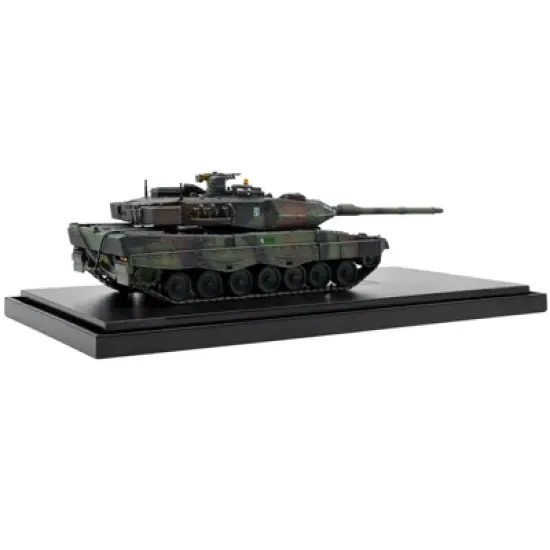 Dutch Royal Netherlands Army Leopard 2A6NL Main Battle Tank  Woodland Camouflage 1/72 Diecast Model by Panzerkampf image {3}