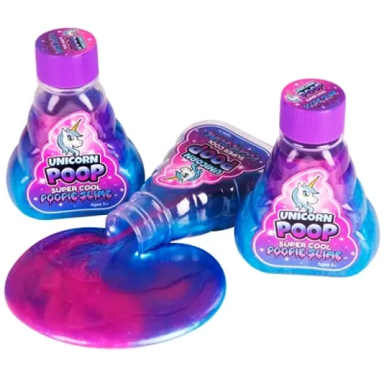 Super Cool Slime: Unicorn Poop Pack Of 3 - 5oz Bottles image {7}