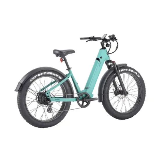 Velotric Adult Nomad 1 Plus 26" Step-Through Fat Tire Electric Cruiser Bike image {2}